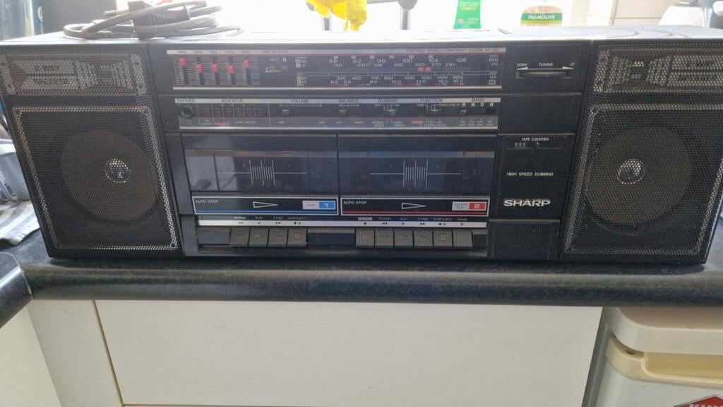 Vintage Radio cassette, Ophalen