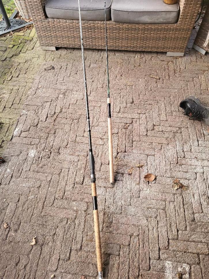 feederhengels diverse, Watersport en Boten, Hengelsport | Witvissen, Gebruikt, Werphengel, Ophalen