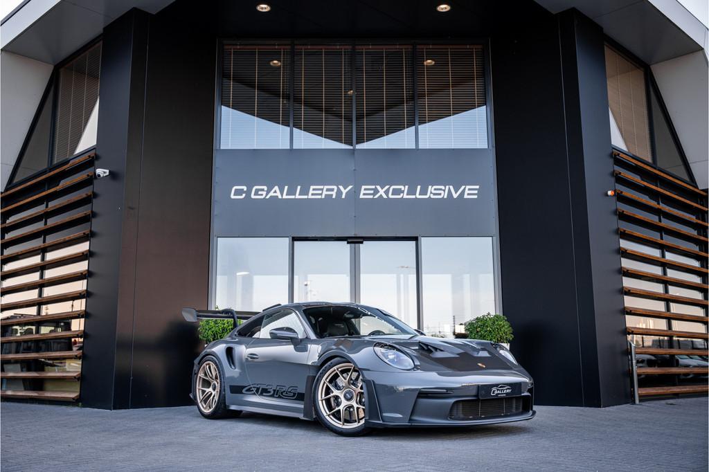 Porsche 911 992 4.0 GT3 RS Weissach - Keramisch | Lift | Bos, Auto's, Porsche, Automaat, Achterwielaandrijving, Gebruikt, Zwart