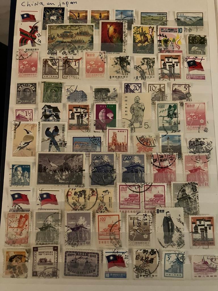 China diverse oudere postzegels gebruikt, Postzegels en Munten, Postzegels | Azië, Ophalen of Verzenden, Centraal-Azië