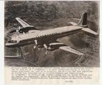 2 persfoto's Douglas DC-6A Liftmaster voor KLM 1953, Gebruikt, Verzenden, Kaart, Foto of Prent, X
