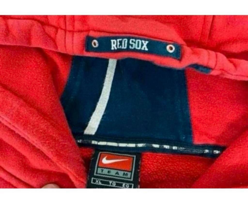 BOSTON RED SOX NIKE MLB Hoodie vintage XL heren mannen rood, Kleding | Heren, Truien en Vesten, Maat 56/58 (XL), Ophalen of Verzenden