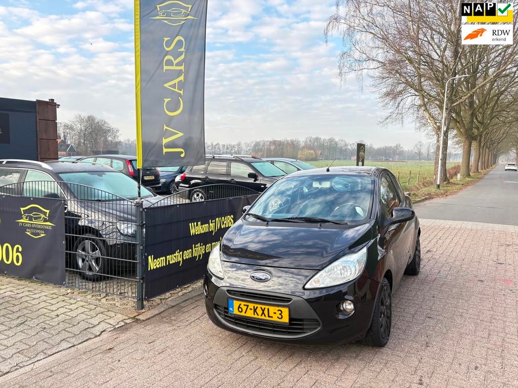 Ford Ka 1.2 Titanium AIRCO,ELEKT PAKKET,CENTRALE DEURVERGREN, Auto's, Voorwielaandrijving, Gebruikt, 1242 cc, 4 cilinders