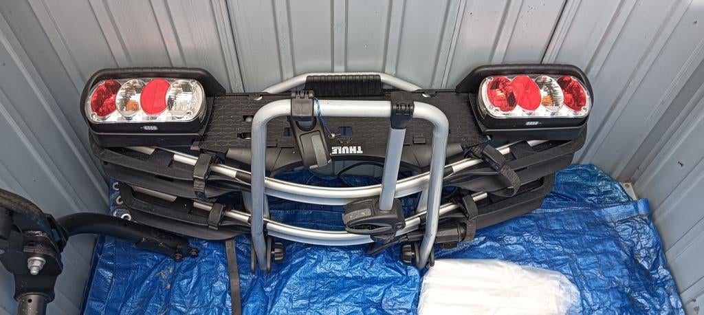 Thule fietsendrager voor afneembare trekhaak., Ophalen, 2 fietsen, Zo goed als nieuw, Trekhaakdrager