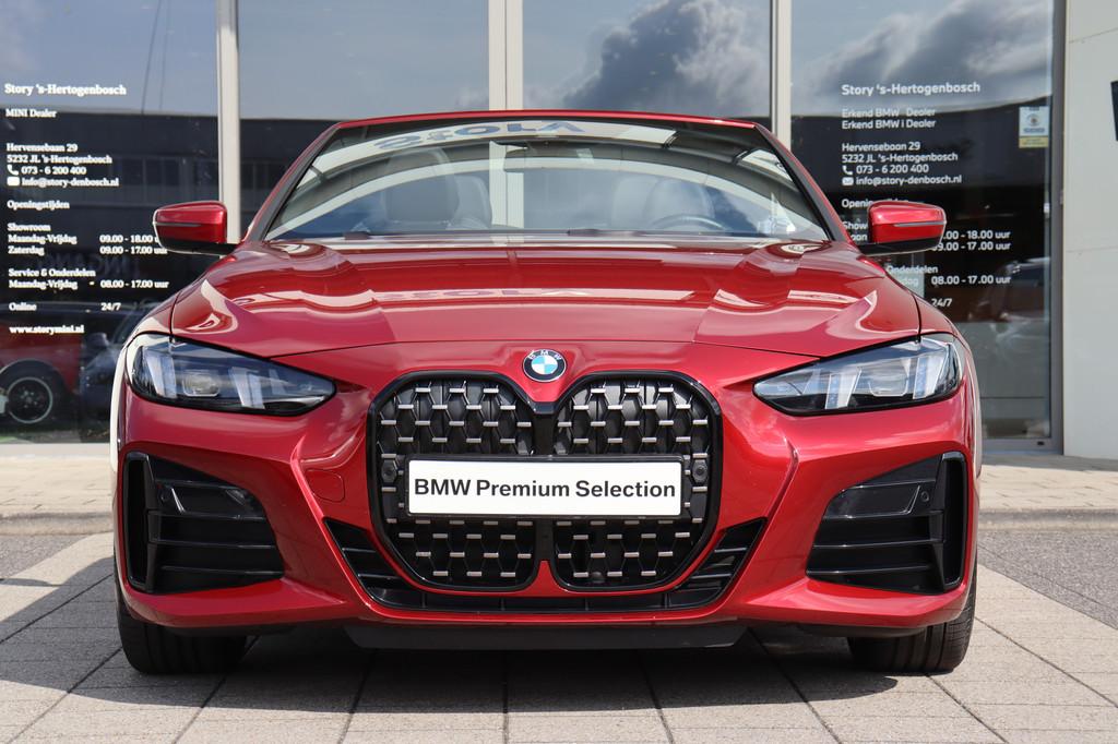 BMW 4 Serie Cabrio 430i xDrive M Sport Automaat / Achteruitr, Auto's, 1998 cc, 4 stoelen, Bedrijf, Vierwielaandrijving