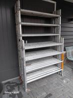 Skyworks steiger 135 breed 245 lang, Ophalen of Verzenden, Zo goed als nieuw, Rolsteiger of Kamersteiger, 5 meter of hoger