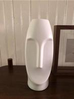 Vaas gezicht, Ophalen of Verzenden, Wit, Aardewerk of Porselein, Minder dan 50 cm