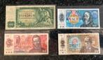Tsjechoslowaakse Bankbiljetten Set, Ophalen of Verzenden, Overige landen, Setje