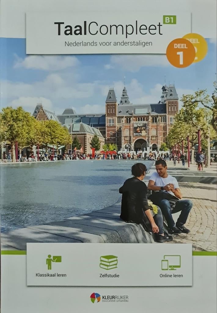 TaalCompleet B1 Deel 1 en Deel 2 met gratis Praktijkboek, Boeken, Ophalen of Verzenden