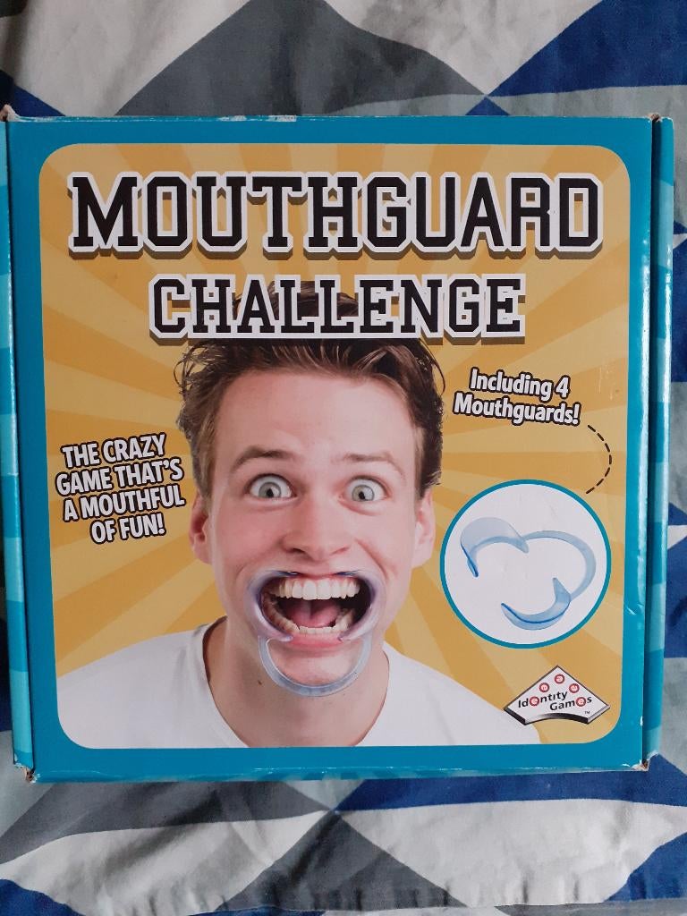 MOUTHGUARD CHALLENGE - IDENTITY GAMES €2, Een of twee spelers, Ophalen of Verzenden, Zo goed als nieuw, Identity Games