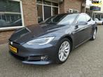Tesla Model S 75D Base Panoramadak inclusief BTW, Gebruikt, Zwart, Model S, Leder en Stof