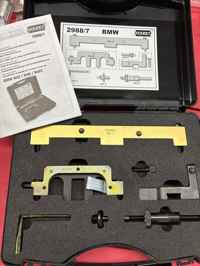 Hazet 2988/7 BMW motorinstelgereedschap, Auto-onderdelen, Verzenden, Nieuw, Hazet, BMW