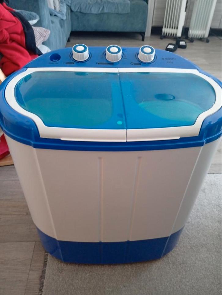 Mestic MW-120 Mini Wasmachine - Compact en Efficiënt, Witgoed en Apparatuur, Wasmachines, Gebruikt, Bovenlader, Minder dan 4 kg