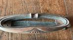 Vintage ovale brievenbusklep - Antiek design, Ophalen of Verzenden, Gebruikt