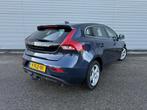 Volvo V40 1.6 T4 Momentum Automaat NAP Trekhaak Lichtmetalen, Gebruikt, 4 cilinders, Blauw, Leder en Stof