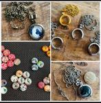 Ketting met verwisselbare hangers (goud, zilverkleurig), Overige kleuren, Nieuw, Ophalen of Verzenden, Overige materialen