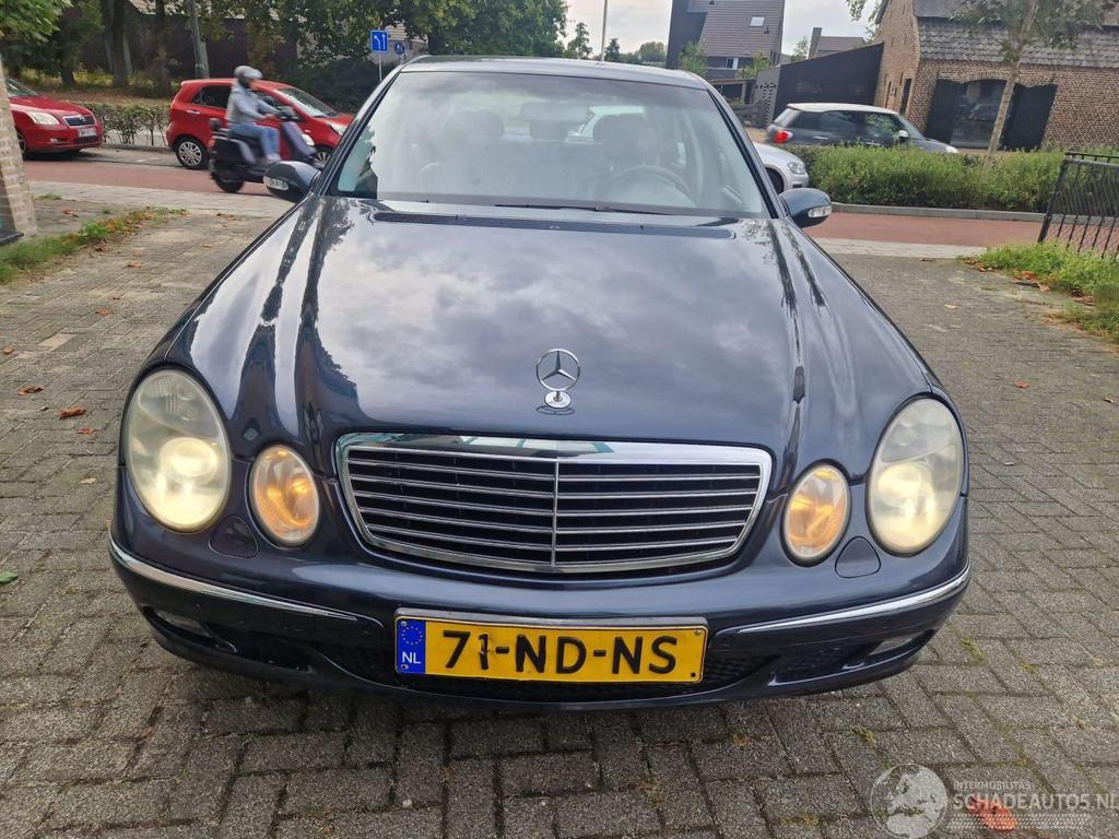 Mercedes-Benz E-Klasse E 220 CDI ELEGANCE (bj 2003), Automaat, Blauw, Mercedes-Benz, Diesel
