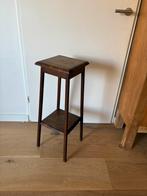 Een vintage eikenhouten plantentafel uit de jaren 60, Ophalen, Zo goed als nieuw