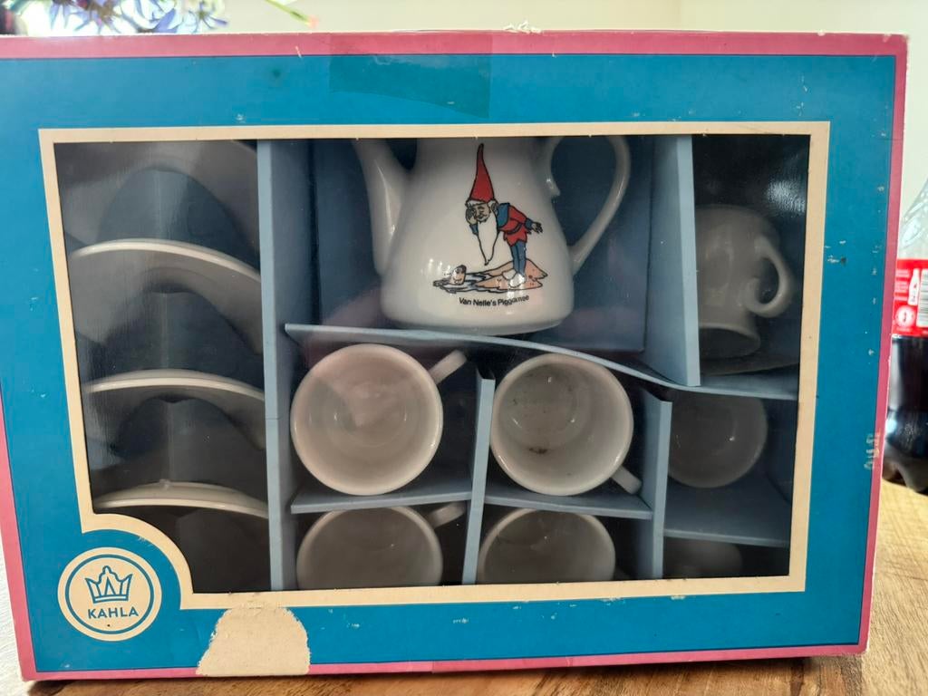 Oud piggelmee kinderserviesje, Ophalen of Verzenden