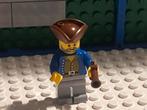 Lego piraat brown shirt 6281 minifiguur, Ophalen of Verzenden, Zo goed als nieuw