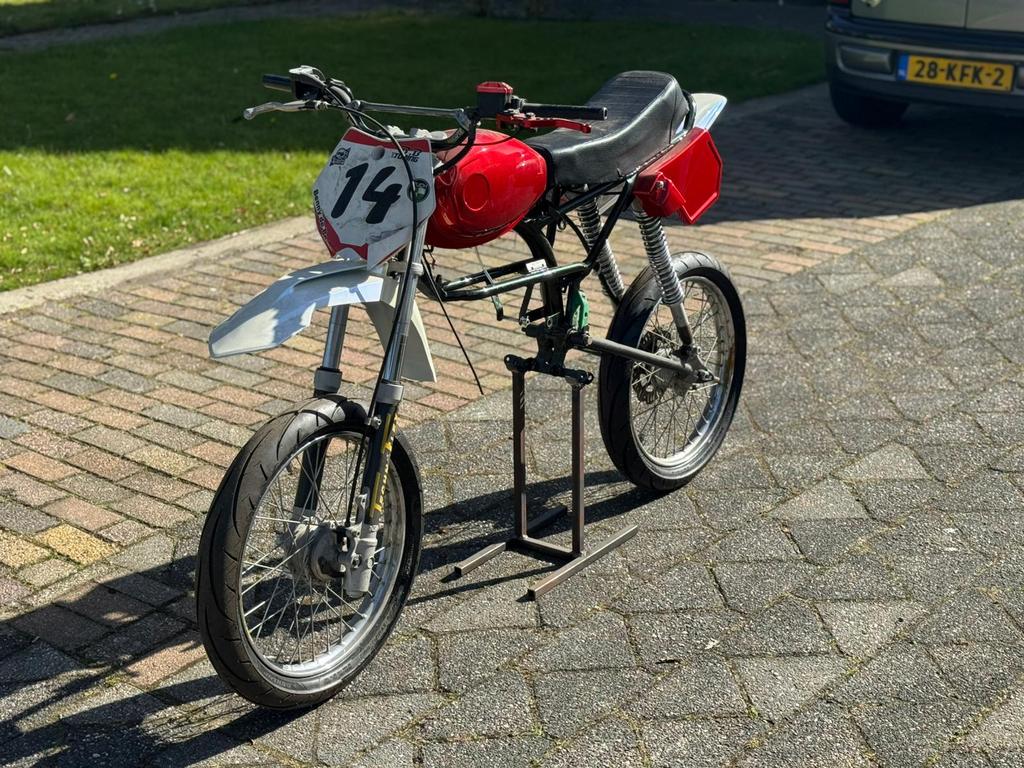 Puch rollend cross frame, Fietsen en Brommers, Brommeronderdelen | Puch, Zo goed als nieuw, Frame, Ophalen