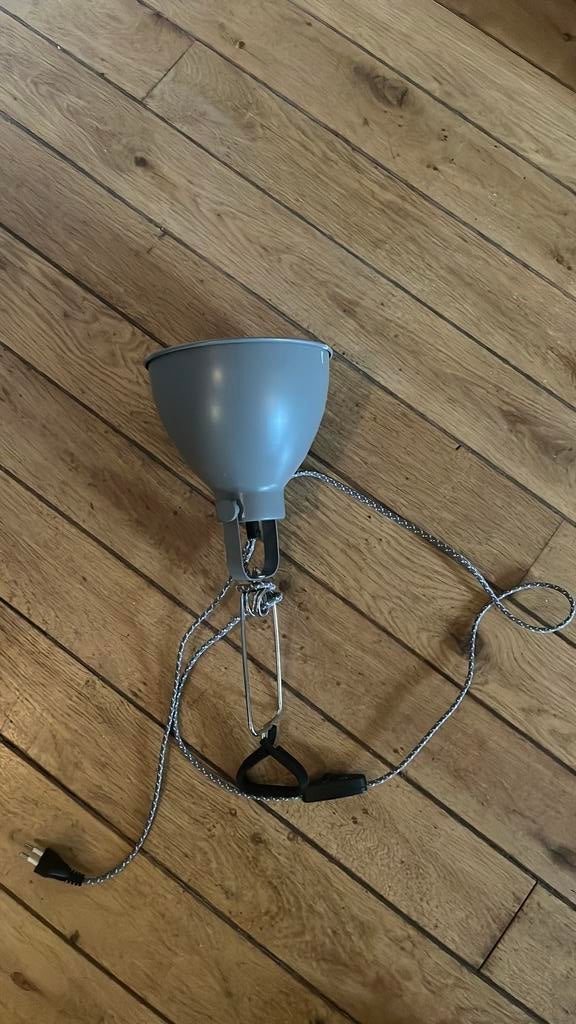 Lamp met klem, Ophalen, Gebruikt