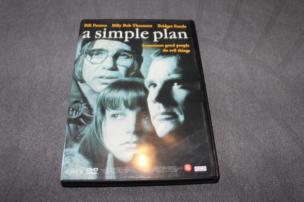 DVD A Simple Plan, Vanaf 16 jaar, Ophalen of Verzenden, Gebruikt, Maffia en Misdaad
