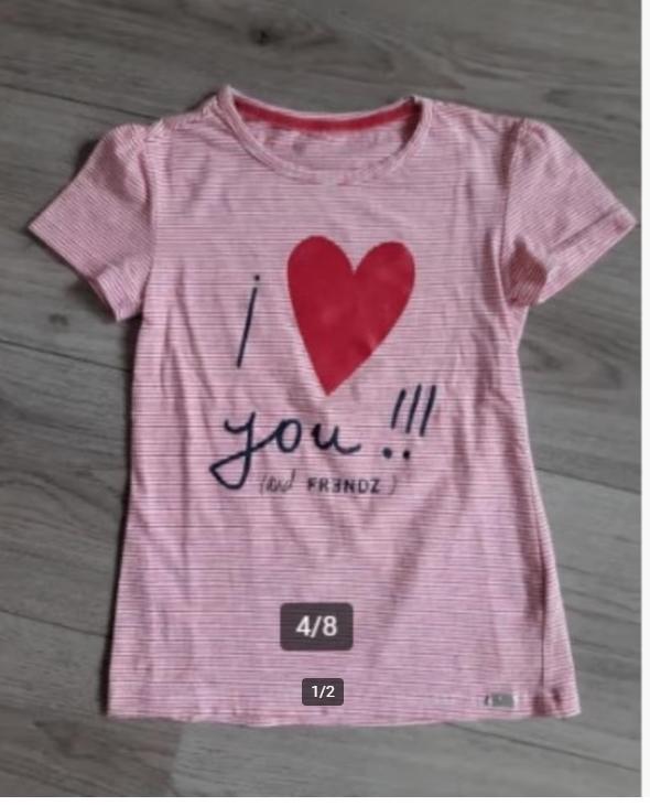 Frendz T Shirt maat 128, Kinderen en Baby's, Kinderkleding | Maat 128, Meisje, Frendz, Ophalen of Verzenden, Zo goed als nieuw