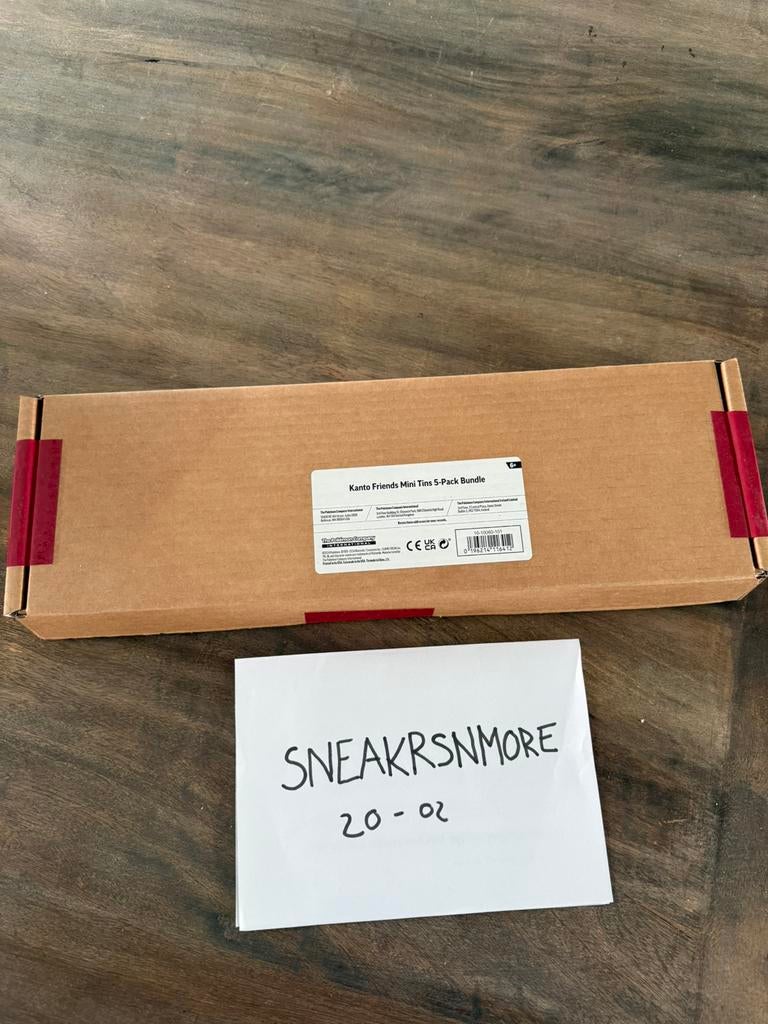 Kanto Friends Mini Tin 5 Pack Bundle, Ophalen of Verzenden, Nieuw