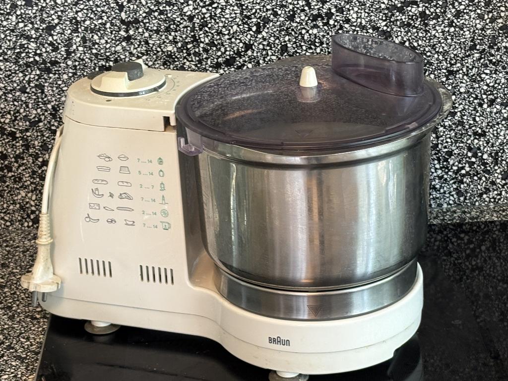 Braun 3210 keukenmachine compleet, 1 tot 2 liter, Ophalen, Gebruikt, 3 snelheden of meer