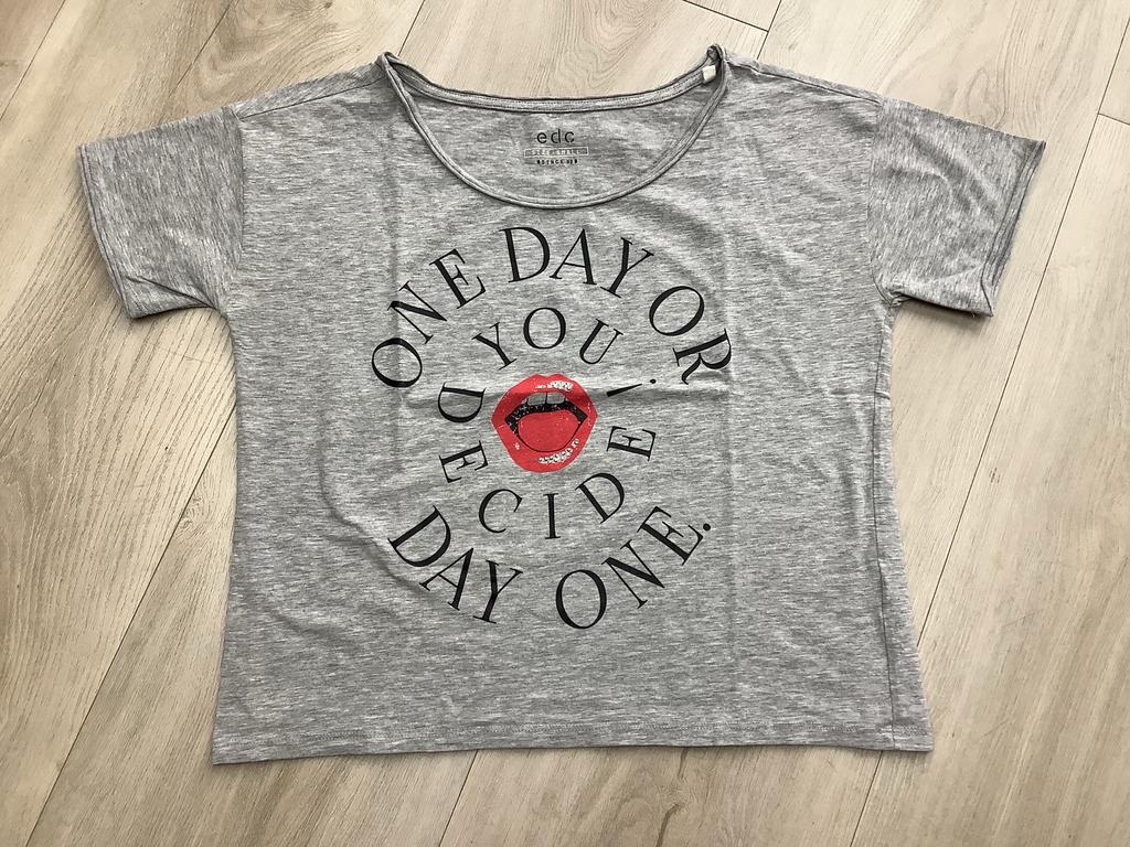 EDC crop top maat S, Kleding | Dames, Verzenden, Zo goed als nieuw, Korte mouw, Maat 36 (S)