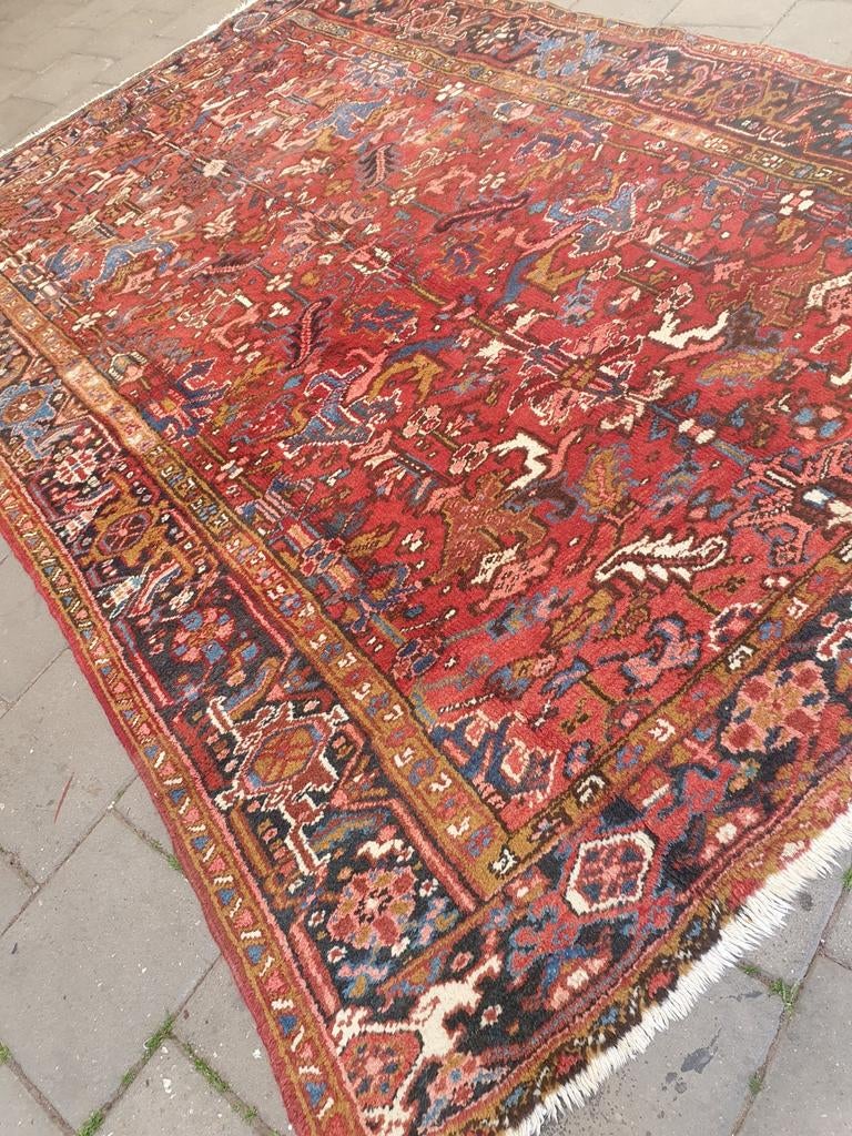 Perzisch tapijt Heriz 300x205 cm., Gebruikt, Overige kleuren, 150 tot 200 cm, 200 cm of meer