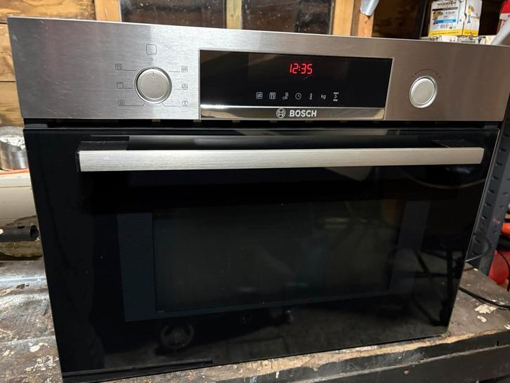 Bosch CMA583MS0 Inbouw combimagnetron met grill, Witgoed en Apparatuur, Ovens, Gebruikt, Inbouw, Oven met grill, 45 tot 60 cm