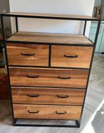 Ladekast industrieel, Huis en Inrichting, Kasten | Ladekasten, Ophalen, Gebruikt, 5 laden of meer, 100 tot 150 cm