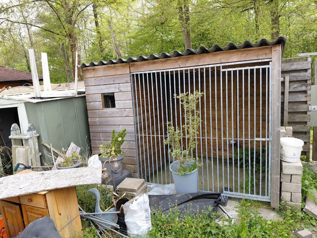 Honden kennel., Dieren en Toebehoren, Hondenhokken, Ophalen