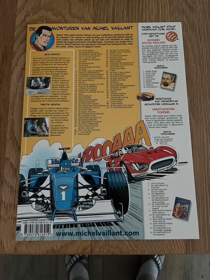 Michel Vaillant: Complete collectie (70 strips) + jubileumui, Boeken, Stripboeken, Gelezen, Complete serie of reeks, Ophalen