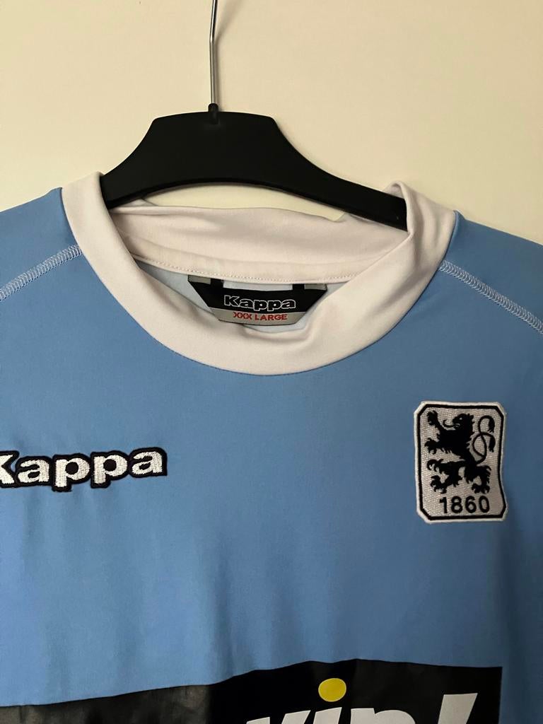 Vintage 1860 voetbalshirt - Kappa - Maat XXL, Ophalen of Verzenden, Gedragen, Overige maten, Blauw