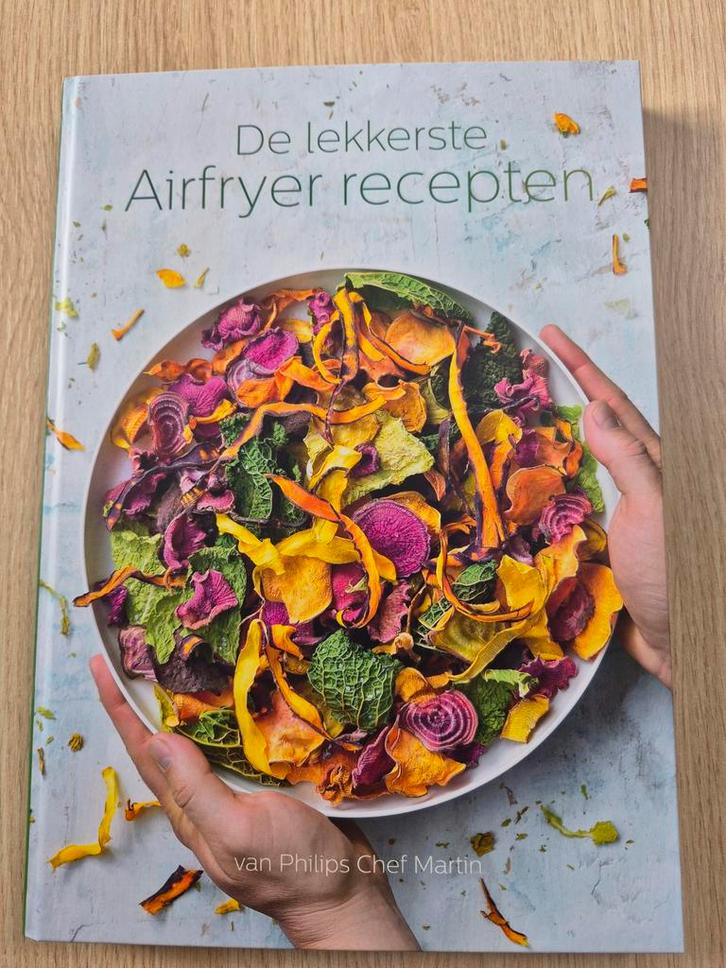 De lekkerste Airfryer recepten - Philips Chef Martin, Boeken, Kookboeken, Zo goed als nieuw, Hoofdgerechten, Tapas, Hapjes en Dim Sum