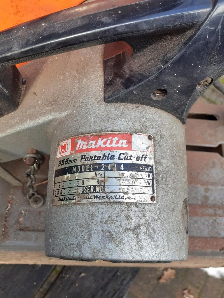 Afkortslijper ijzer, Minder dan 25 liter, Ophalen of Verzenden, Gebruikt, Minder dan 200 liter/min