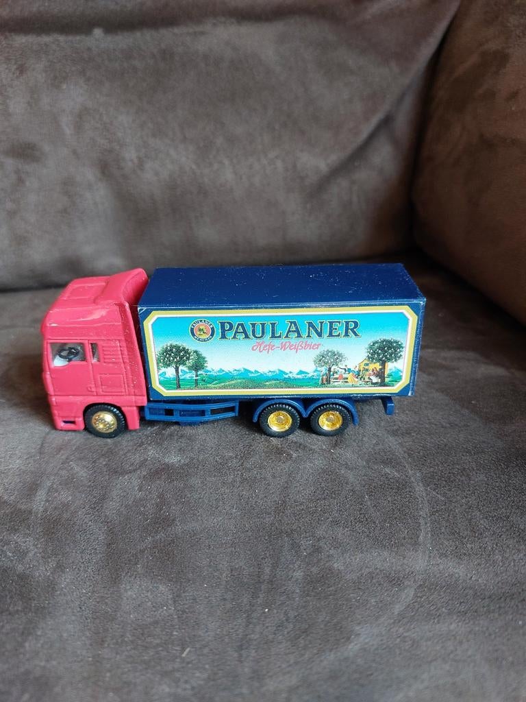 Paulaner bier vrachtwagentje, Ophalen of Verzenden, Zo goed als nieuw, Overige merken