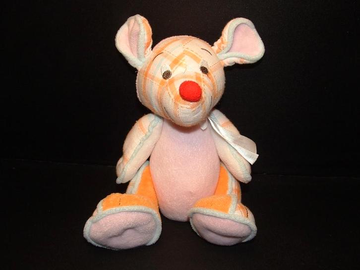 HAPPY HORSE MUIS PINK MOUSE MOLLY VELOURS ROZE, Kinderen en Baby's, Speelgoed | Knuffels en Pluche, Nieuw, Overige typen, Ophalen of Verzenden