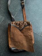 Vintage Y2K Chick On a Mission koeienprint lederen tas, Overige merken, Chick On a Mission, Chick On a Mission, Ophalen of Verzenden