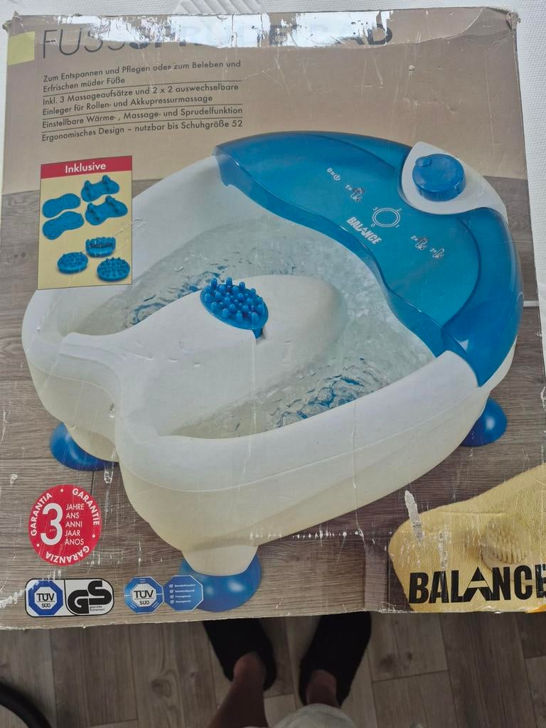 Voetenbad met massagefunctie - Ontspanning voor uw voeten, Ophalen, Zo goed als nieuw, Hand- en Voetverzorging