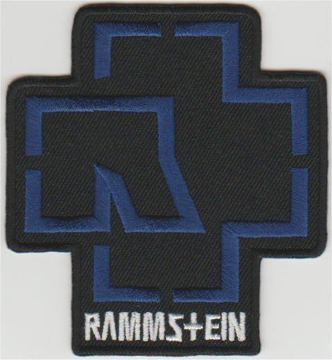 Rammstein stoffen opstrijk patch embleem #3, Ophalen of Verzenden, Nieuw, Kleding
