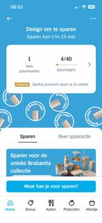 1 digitale spaarkaart AH Brabantia, Tickets en Kaartjes, Eén persoon, Kortingsbon