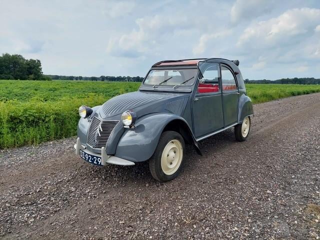 Citroën 2CV AZ 1959 met de originele aankoop factuur, 2CV, Particulier, Sedan, 530 kg