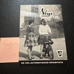 VAP 1961 (#23) Bromfiets folder, Verzenden, Gelezen, Folder