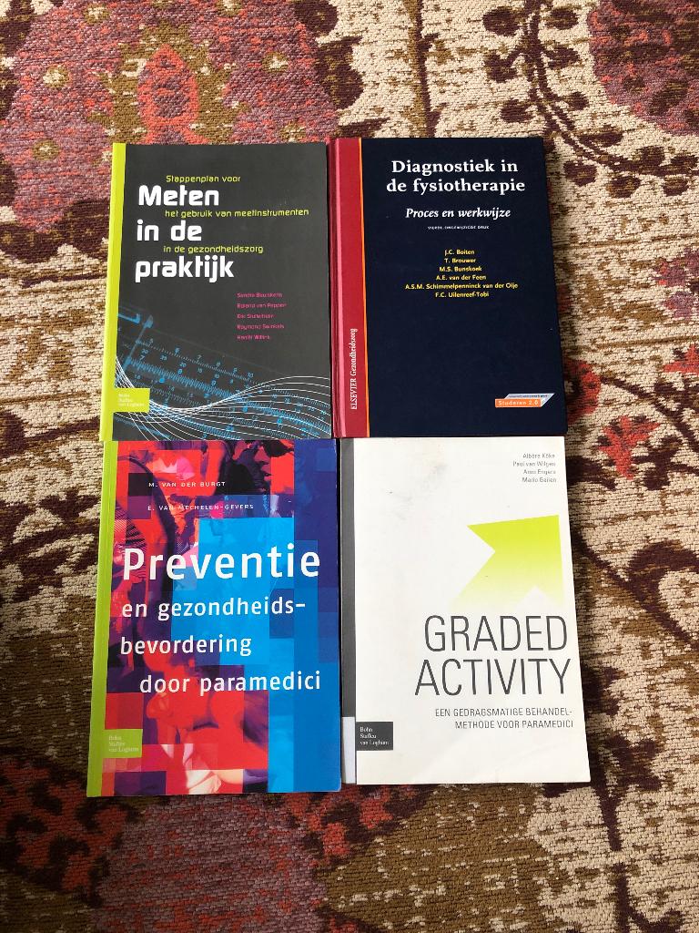 Gratis Boeken fysiotherapie, Boeken, Schoolboeken, Ophalen, Zo goed als nieuw, Overige niveaus