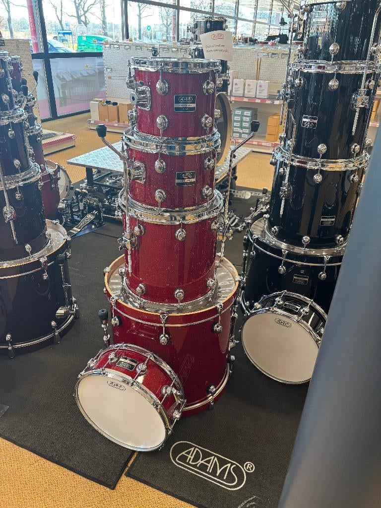 Drumstel Adams 7000 Vital 20 Studio 20 10 12 14 14, Muziek en Instrumenten, Drumstellen en Slagwerk, -, -, Nieuw, Adams