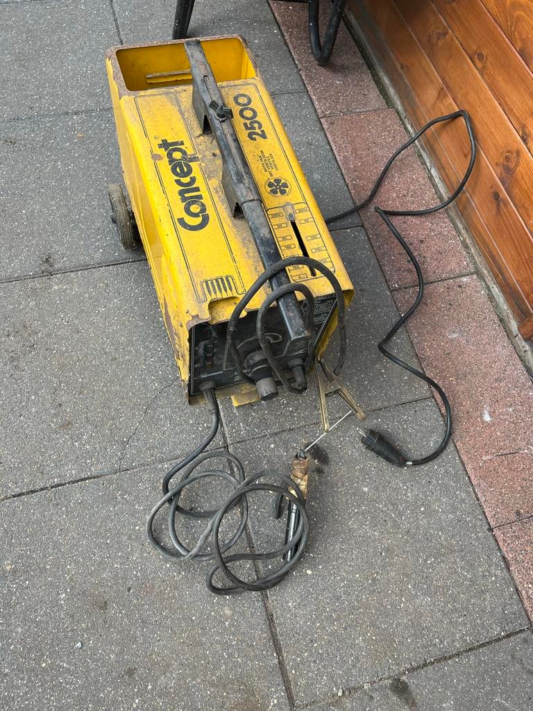 Concept 2500 lasapparaat, Ophalen, Gebruikt, 250 ampère of meer, Overige typen